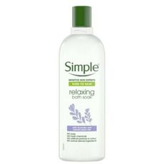 進口Simple 舒緩泡泡浴乳(400ml)*1