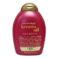 美國Ogx專業洗髮乳--含角蛋白油(13oz./385ml)*2