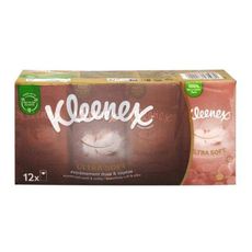Kleenex舒潔 紙手帕--超級柔軟10抽*12小包 /組