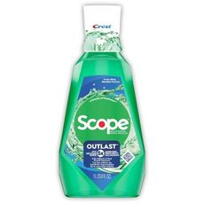 New!【美國 Scope】大容量漱口水-5倍香薄荷(33.8oz/1000ml)*3