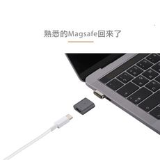 【iEasy愛易吸】USB-C TYPE-C 磁吸MAGSAFE轉接頭 MACBOOK L頭 T頭