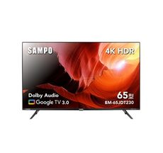 SAMPO聲寶 65吋 4K UHD LED智慧聯網顯示器 EM-65JDT230