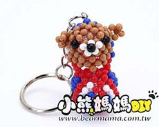 o1-369-6 立體系列-熊熊不倒翁 串珠材料包 小熊媽媽