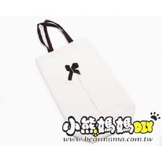 r4-b30 吊掛直式面紙袋-蝶古巴特 小熊媽媽
