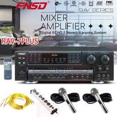 FNSD RAV-7PLUS 數位迴音殘響效果綜合擴大機300W+300W