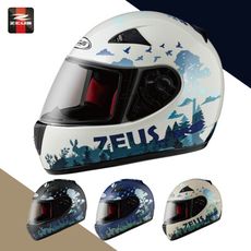 【ZEUS 2000C F63 全罩】小帽款 安全帽│內襯│可拆洗│鏡片│全罩式