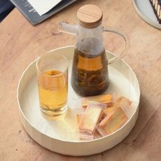 調味料收納架 多功能旋轉置物架 旋轉盤 調味料收納 妝品收納架[好室一妝 360°旋轉調味料架]