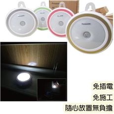 LED感應燈-免插電 免施工 可隨意放置 銀髮族用品 夜晚不用摸黑開燈 [ZHCN1770]