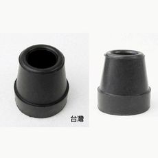 橡膠腳套 腳墊 - 孔徑1.45cm 高3.05cm 黑色-2個入 四腳拐杖使用 [FW-851]