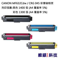 CANON CRG-045 C 藍色 副廠環保碳粉匣 適用 MF632Cdw