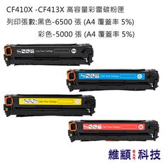 HP CF410X/411X/412X/413X 副廠彩雷環保碳粉匣 適用 M377/M452