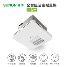 Sunon建準 全智能浴室暖風機六合一 遙控(220V) 三年保固