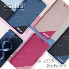 Xmart for ASUS ZenFone 8 ZS590KS 完美拼色磁扣皮套