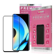 Xmart for Realme 10 Pro 超透滿版 2.5D 鋼化玻璃貼-黑