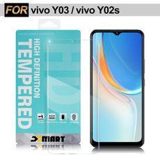 Xmart for VIVO Y03 / VIVO Y02s 薄型 9H 玻璃保護貼-非滿版