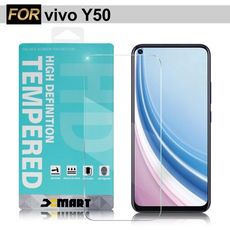 xmart for vivo y50 薄型9h玻璃保護貼-非滿版