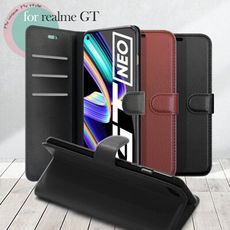 Dapad for Realme GT 百搭時代多卡式夾層皮套