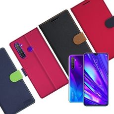 台灣製造 FOCUS for realme 6i / realme 5 共用 蜜糖繽紛支架皮套