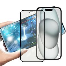 NISDA for iPhone 15 Plus 6.7 降藍光滿版玻璃保護貼