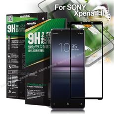 NISDA for SONY Xperia 1 II 完美滿版玻璃保護貼-黑