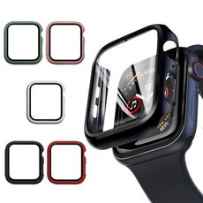 CITYBOSS for Apple watch一體成形式玻璃加保護殻-40mm