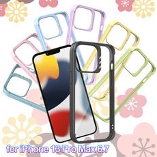 JTLEGEND for iPhone 13 Pro Max QCam軍規防摔保護殼附鏡頭防護圈