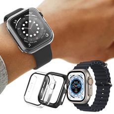 CITY BOSS for Apple Watch Ultra 一體式玻璃加防護錶殻-49mm