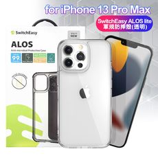 SwitchEasy ALOS lite for iPhone 13 Pro Max 軍規防摔殼-透
