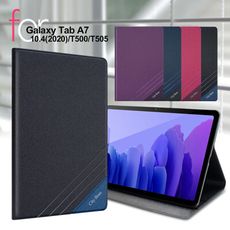 CITYBOSS for三星Galaxy Tab A7 10.4 T500 T505運動雙搭隱扣皮套