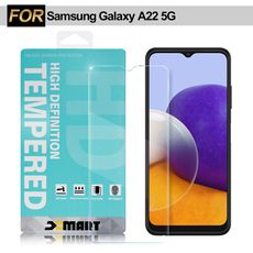 Xmart for Samsung Galaxy A22 5G 薄型9H玻璃保護貼-非滿版