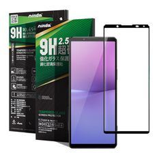 NISDA for Sony Xperia 10 V 完美滿版玻璃保護貼-黑