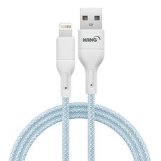 HANG R18 高密編織 iPhone Lightning USB 3.4A快充充電線1米-3入