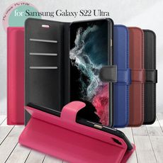Dapad for Samsung Galaxy S22 Ultra 百搭時代多卡式夾層皮套