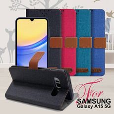 GENTEN for Samsung Galaxy A15 5G 自在文青風支架皮套