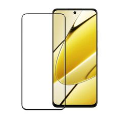 Xmart for realme 11 5G 超透滿版 2.5D 鋼化玻璃貼-黑