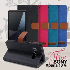 GENTEN for Sony Xperia 10 VI 自在文青風支架皮套