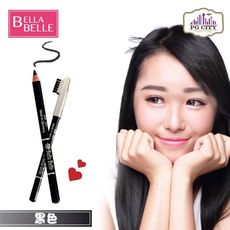 Bella Belle 貝拉蓓兒 兩用防水眉筆 黑色/深咖啡色/淺咖啡色 PG CITY