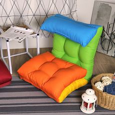 彩虹繽紛吐司加寬版多功能和室椅 沙發床椅 收納椅(2色可選)