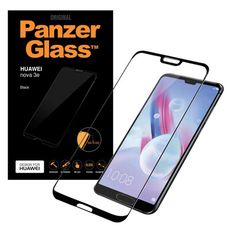 【PanzerGlass】HUAWEI nova 3e 防爆全屏鋼化玻璃保護貼 - 黑色 (盒裝)