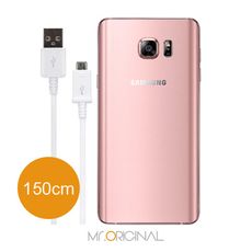 SAMSUNG 三星製造 Note/S系列 Micro USB 充電線-1.5m/白 (袋裝)