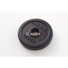 台灣製造 ALEX A19包膠槓片(對)-2.5kg (1.25kg*2