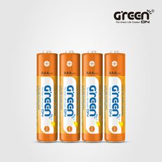 【GREENON】超鹼電池 4號(AAA)-40入家庭組 長效型鹼性電池