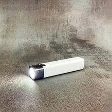 【橘能生活家】迷你USB隨身手電筒 LED手電筒 極簡風 防潑水 緊急照明 環保充電式