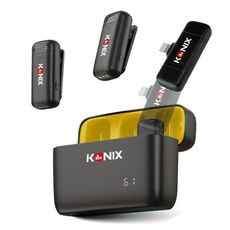 【KONIX】G2 無線麥克風-iPhone款 領夾式 手機藍牙麥克風 一對二錄音 直播主推薦