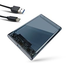 2.5吋HDD硬碟外接盒－免工具安裝 Type-C USB3.1高速傳輸 SATA介面 SSD適用