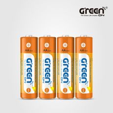【GREENON】超鹼電池 3號鹼性電池(AA)-40入家庭組 長效型