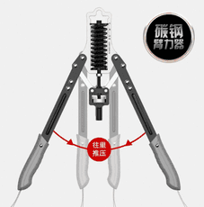 可調節臂力器男手臂鍛煉練胸肌多功能家用訓練健身器材0-80公斤