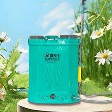 現貨 電動噴霧器20L 電動噴霧機 背負式電動噴霧機 充電打藥機 數顯攪拌款鋰電8A調速