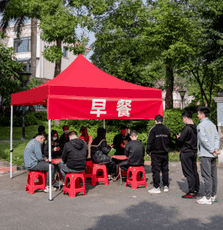 太陽大傘戶外擺攤用遮陽棚遮雨伸縮式遮陽棚四角防雨帳篷四腳雨棚2x3m