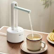 桶裝水抽水器 電動吸水器 大桶礦泉水出水器 自動上水壓水出水器 自動出水水龍頭